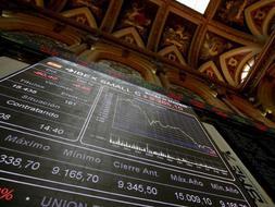 La intervención del BCE y la Fed da un respiro a la Bolsa de Madrid y amortigua las pérdidas en el resto de Europa