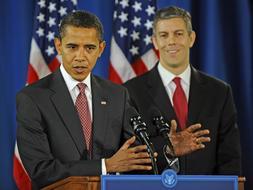 Obama conf�a en el director del sistema educativo de Chicago para mejorar la ense�anza en EEUU