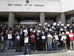 Las asociaciones convocantes celebran el ��xito� de la huelga de los jueces