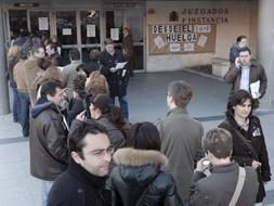 Las asociaciones convocantes celebran el ��xito� de la huelga de los jueces