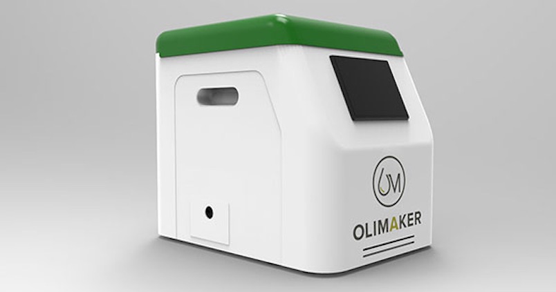 Nace la microalmazara para hacer aceite de oliva en casa