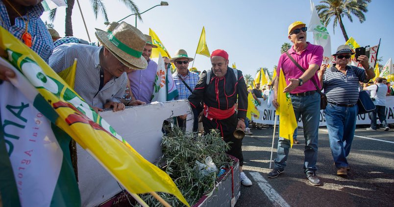 Nueva PAC: El campo sevillano se concentrará el 15 de abril contra la convergencia brusca