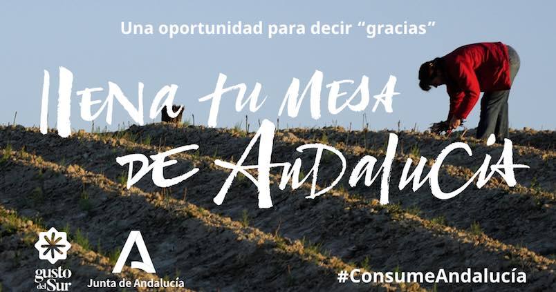 «Llena tu mesa de Andalucía», la campaña que promueve los productos autóctonos