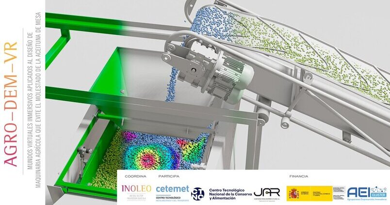 Realidad virtual para reducir el deterioro externo de la aceituna de mesa
