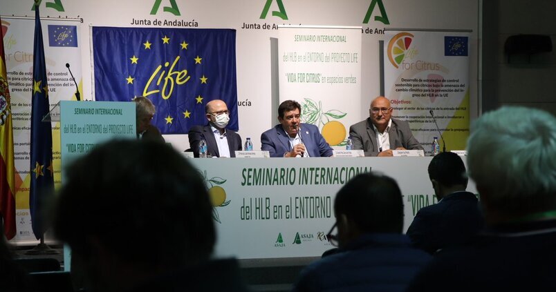 Andalucía planta cara al letal HLB de los cítricos en un encuentro con carácter internacional