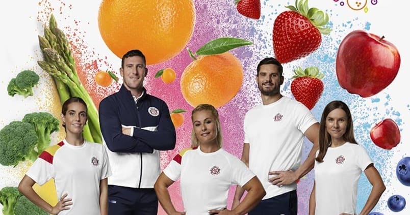 ¿Qué frutas y verduras consumen los deportistas olímpicos? Únete al #Longlifechallenge para descubrirlo