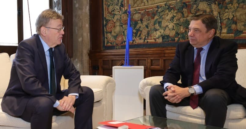 Planas busca aplacar la polémica del trasvase Tajo-Segura y garantiza agua «para todos los regantes»