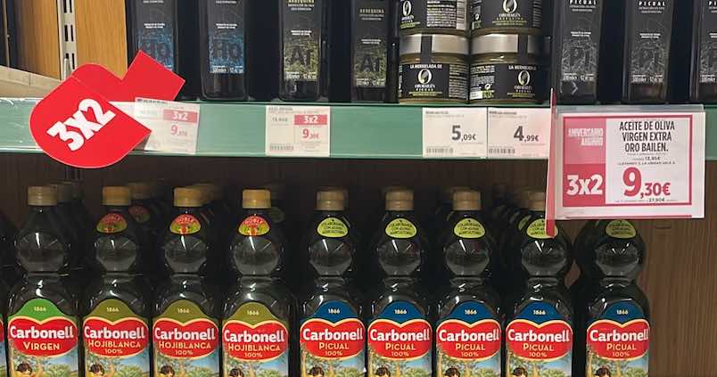 Este es el supermercado de Sevilla donde más ha bajado el precio del aceite de oliva tras la rebaja del IVA