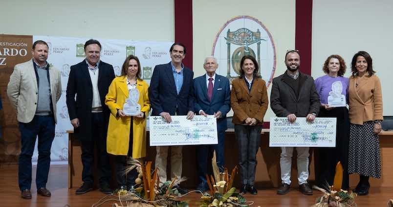 El V premio ‘Eduardo Pérez’ reconoce dos proyectos que simbolizan la olivicultura del futuro