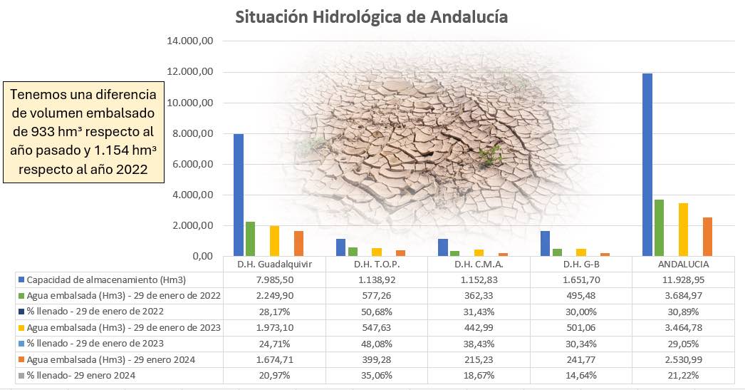 Casi mil hectómetros cúbicos menos que hace un año: ¿qué hace falta para que lleguen las inversiones en balsas, presas y trasvases?