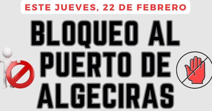 Agricultores de toda Andalucía participarán en el bloqueo al Puerto de Algeciras de este jueves