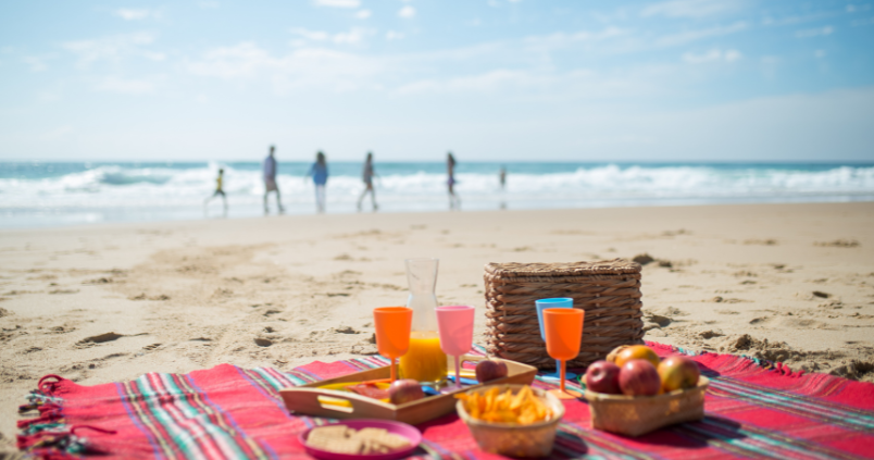 que alimentos no llevar a la playa
