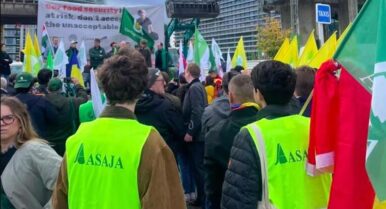 Asaja participará en la gran protesta europea del próximo 18 de diciembre