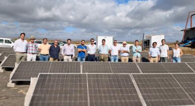 Se pone en marcha en La Rinconada la planta pionera que revolucionará el regadío