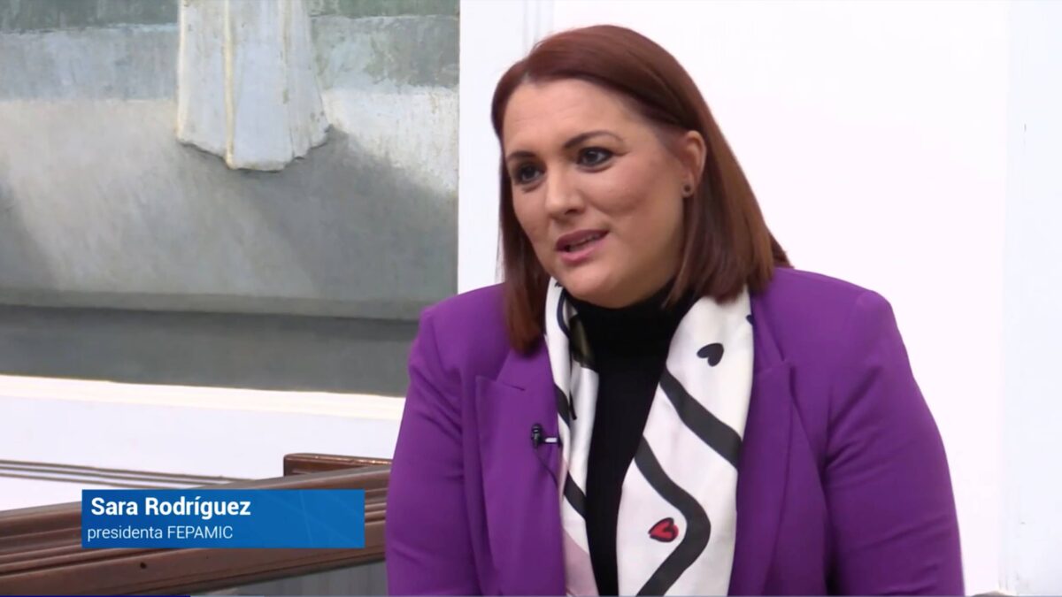 Sara Rodríguez, presidenta de FEPAMIC