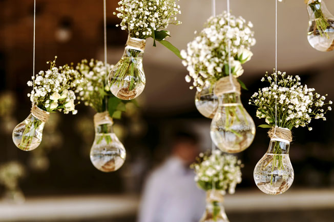 flores de la boda