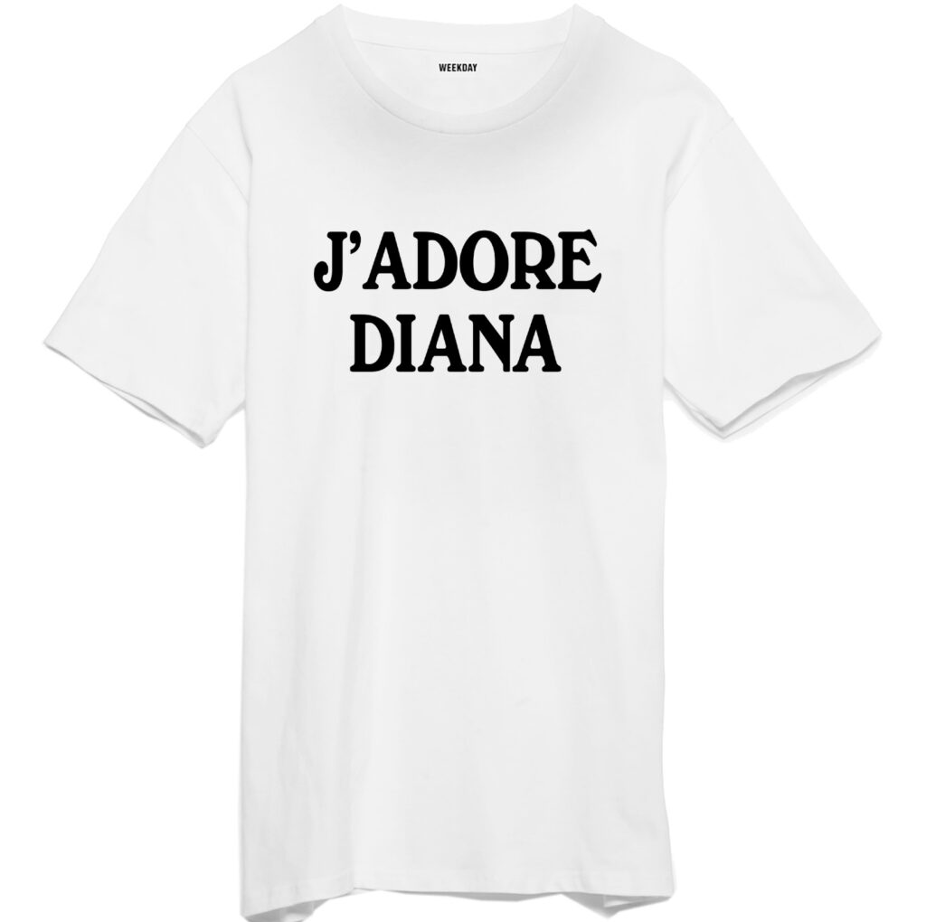 Camiseta de Diana de Weekday