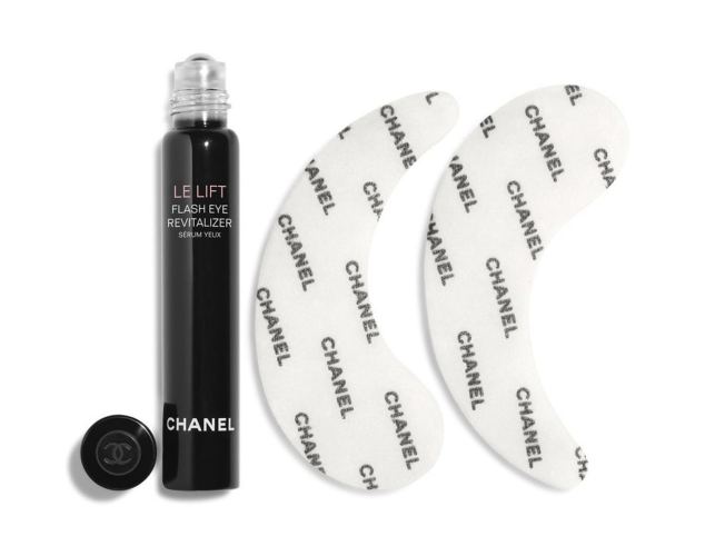Parches de ojos de Chanel
