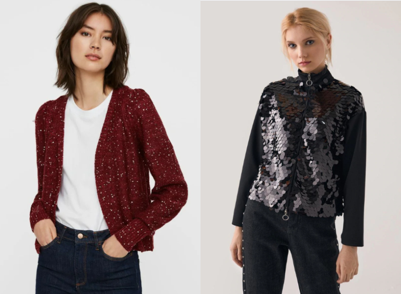 Chaquetas de lentejuelas