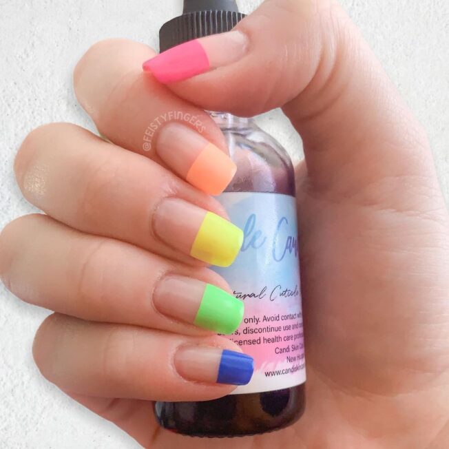 halfdipped nails francesa manicura