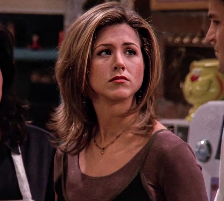 Rachel Green en un Fotograma Friends