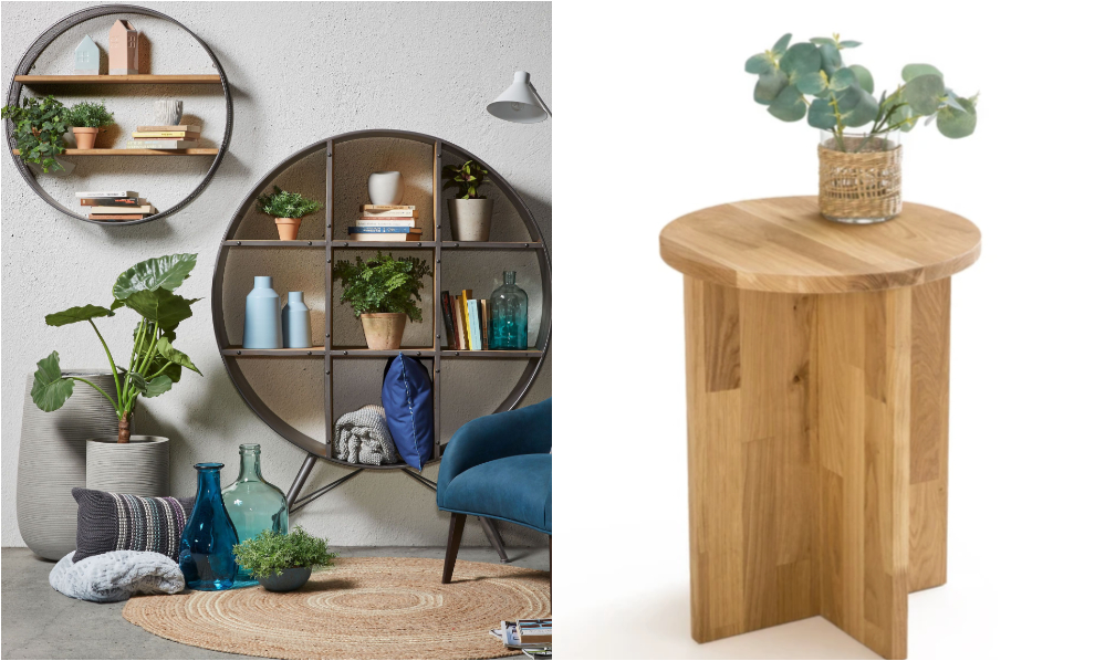 Muebles auxiliares para un rincón de lectura