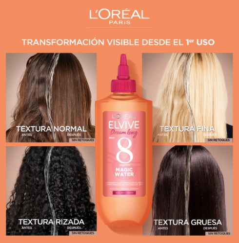 Así funciona el Elvive Dream Long Magic Water