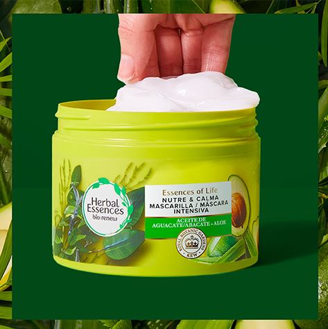 Mascarilla con aceite de aguacate de Herbal Essences