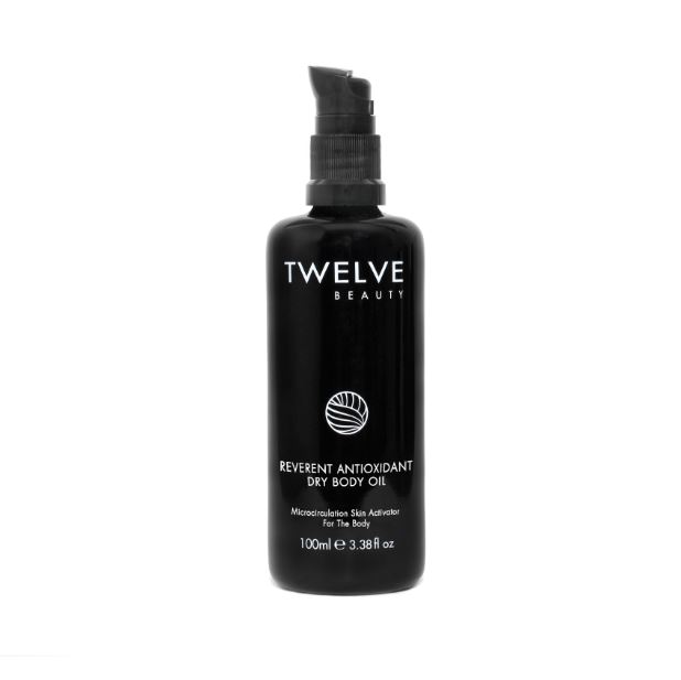 Reverent antioxidant dry body oil de Twelve Beauty