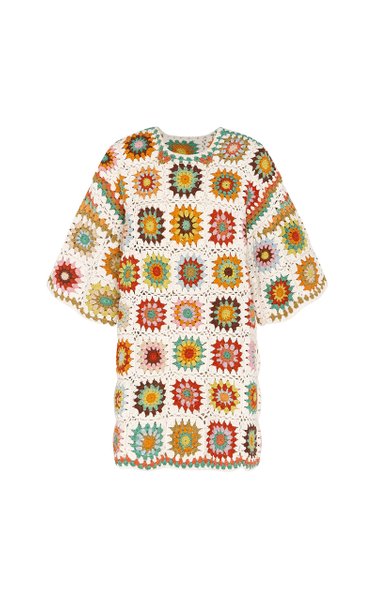 Vestido multicolor de crochet de Alemais (CPV)