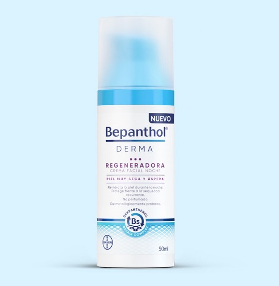 crema regeneradora noche de Bepanthol® Derma
