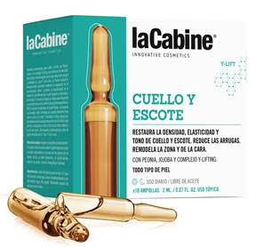 ampollas cuello y escote la cabine