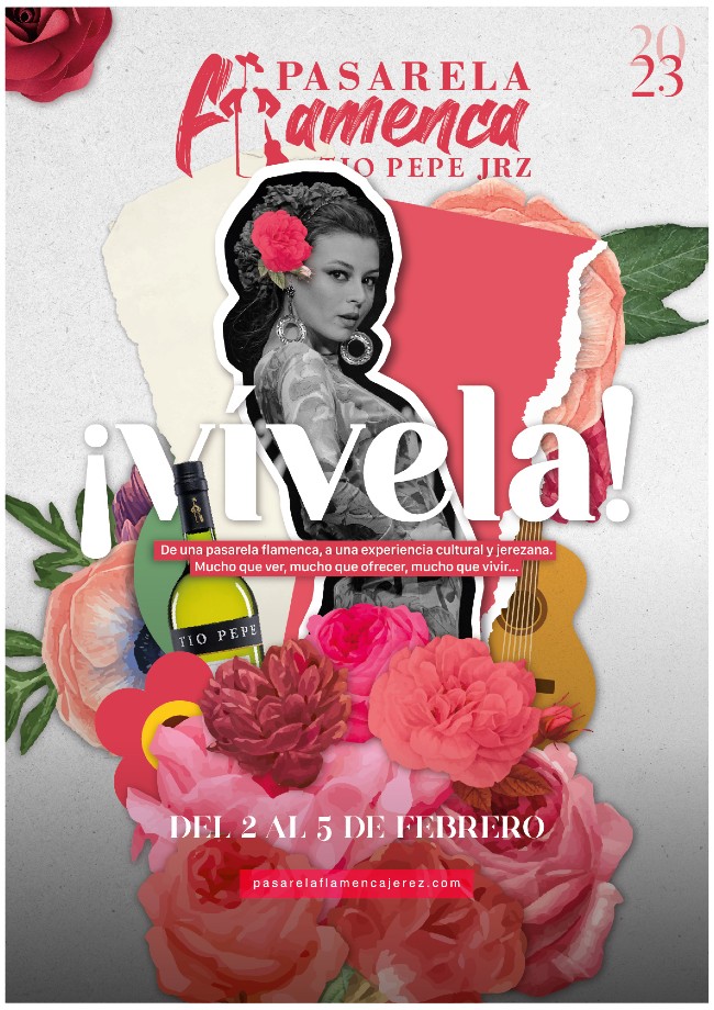 Cartel de la Pasarela Flamenca de Jerez 2023