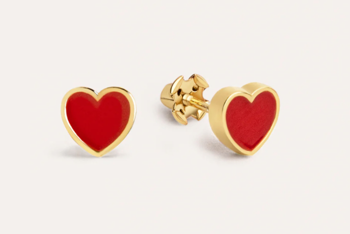 Pendientes corazón