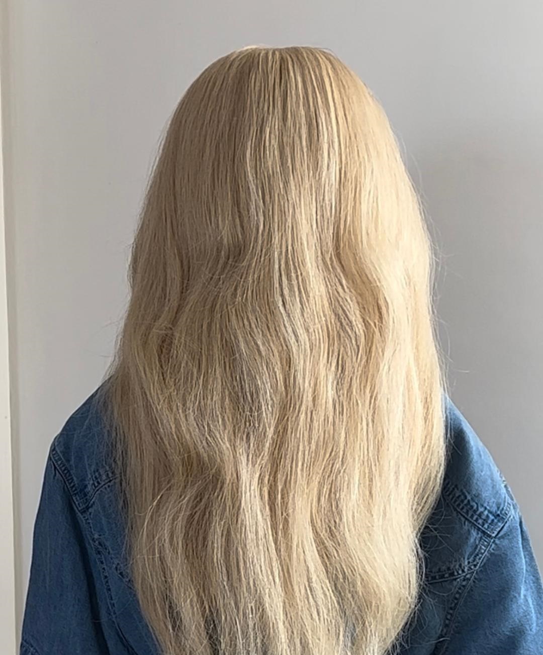 Trenza con pañuelo