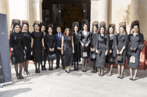 Las modelos de 'Sí Mantilla' / Fotografía: Tamara Rozas