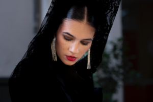 Diseño de la sexta edición de 'Sí Mantilla' / Fotografía: Tamara Rozas