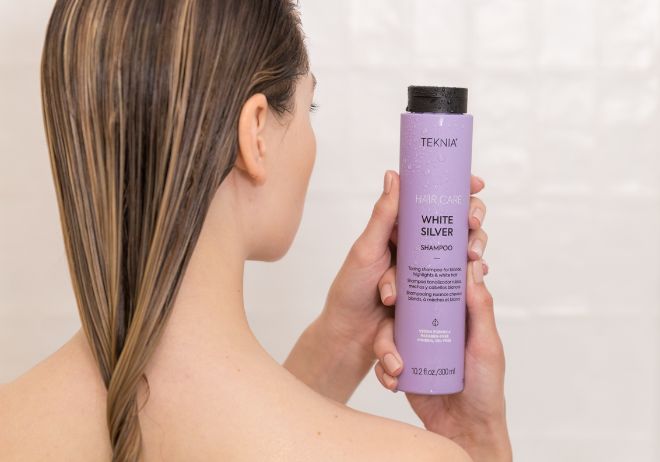  Foto: Champú Teknia White Silver