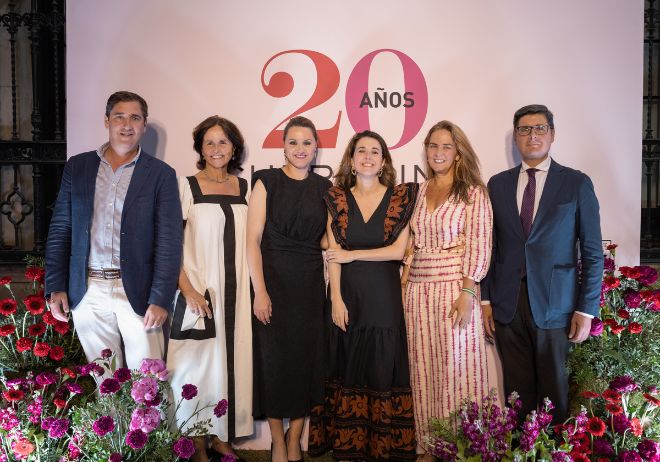 Desfile de Cherubina en desfile en la Fundación Madariaga