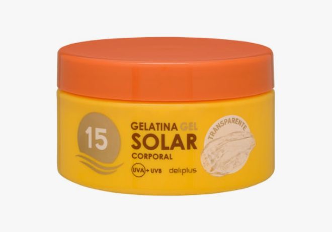 Gelatina bronceadora de Mercadona