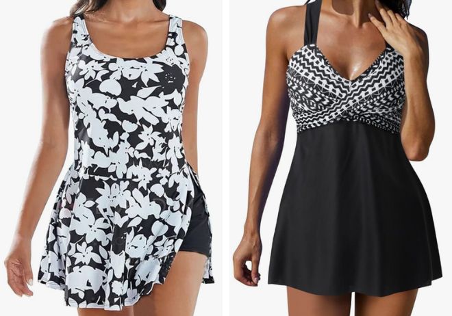 bañadores con falda amazon