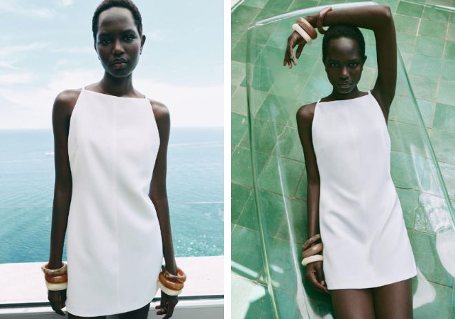 vestido ibicenco zara