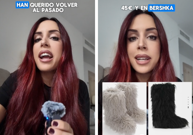 botas de pelo bershka