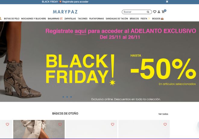 Black Friday en Marypaz