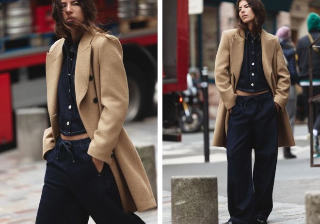 Abrigo oversize de Zara