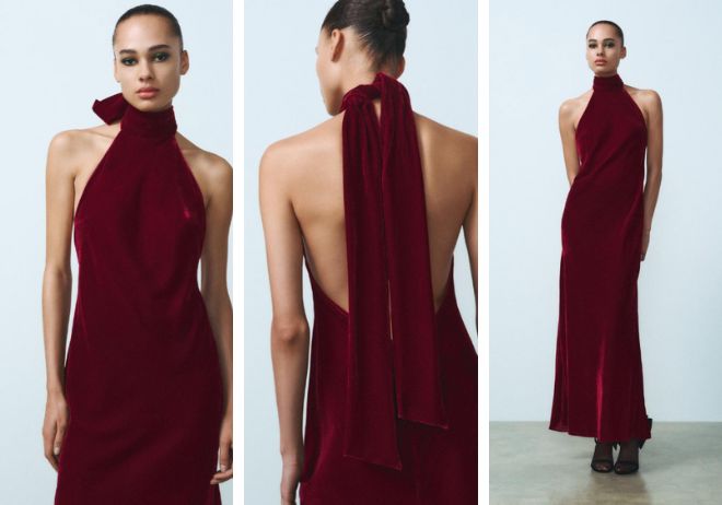 Vestido de Zara para estas fiestas