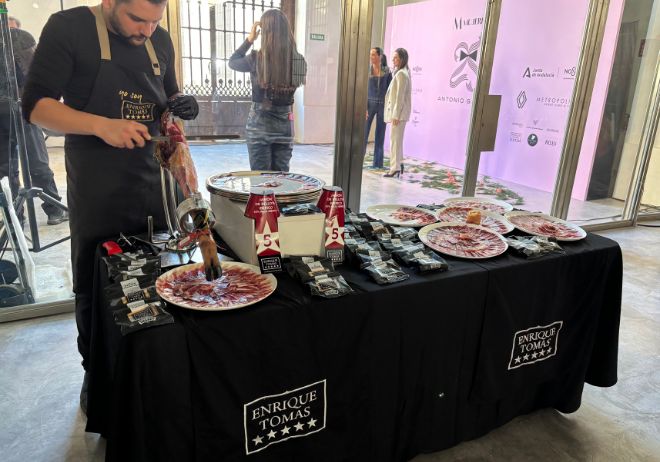 Cortador de jamón de Enrique Tomás