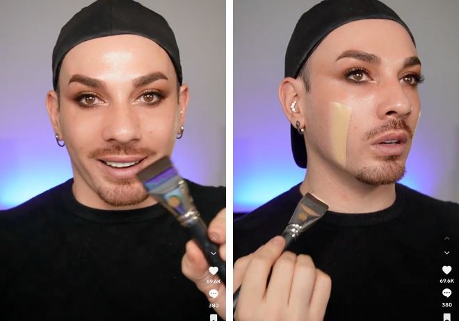 La brocha de Shein viral / TikTok: @gsusserranomua