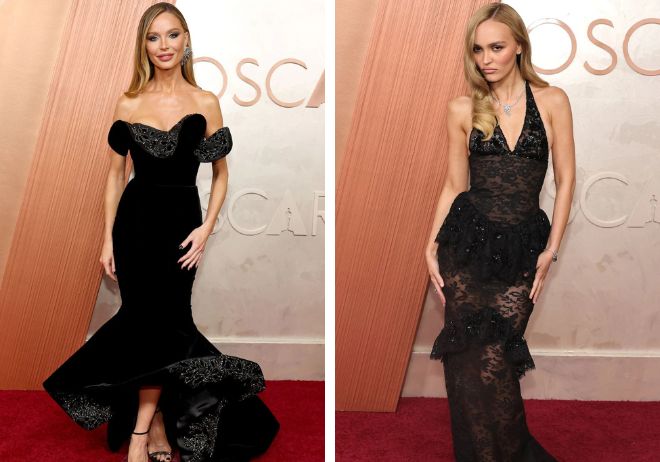 Georgina Chapman y Lily-Rose Deep / GETTY IMAGES