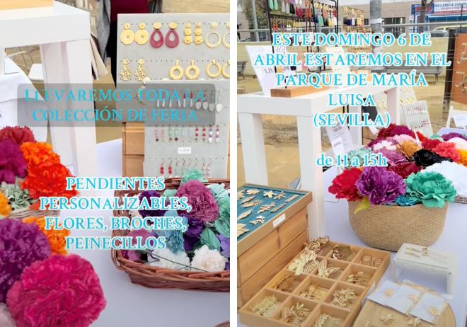Mercadillo del parque de María Luisa